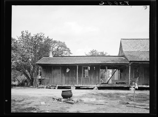 Home of rehabilitation client. Beaufort County, North Carolina