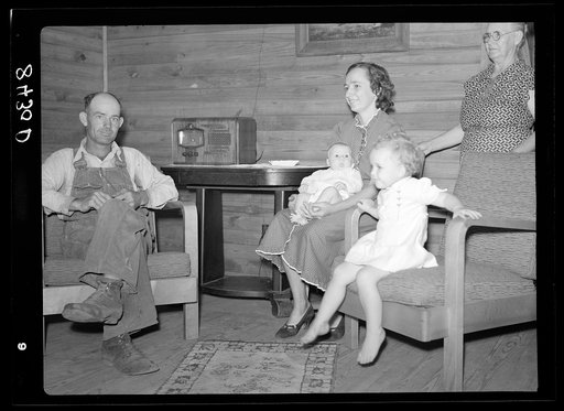 The MacDuffey family. Irwinville Farms, Georgia