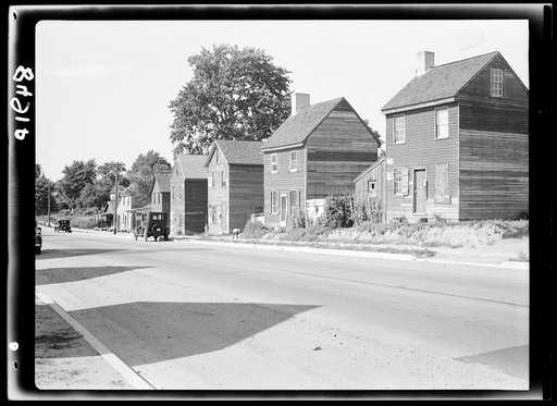 Houses in Negro section. Dover, Delaware