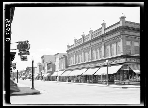 The main street of Dover, Delaware