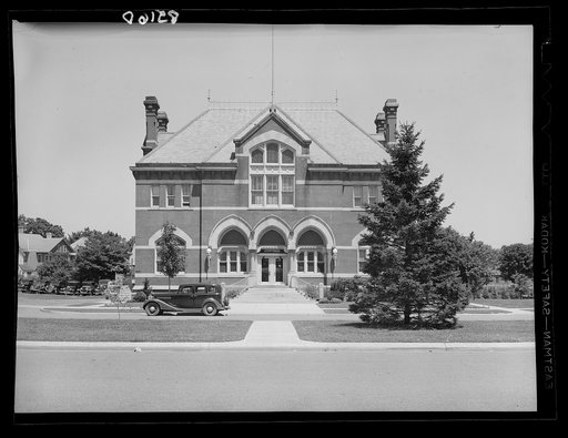 City hall. Dover, Delaware. This building also houses the public library and the police department