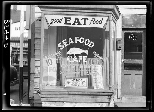Negro cafe. Washington, D.C.