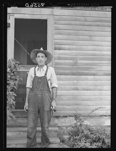 L.H. Adams, first farmer in Region I to receive loan under tenant purchase program. Near Burlington, New Jersey