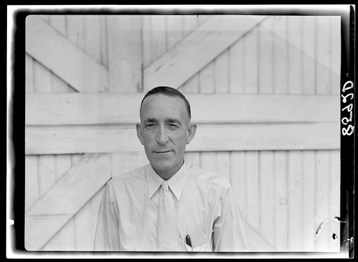L.H. Adams, the first farmer in Region I to receive a loan under the tenant purchase program. Burlington, New Jersey
