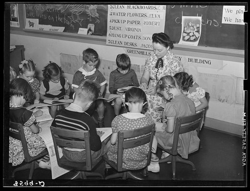 First grade in Greenhills school. Ohio