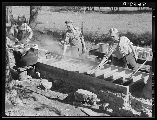 Sorghum mill operated by rehabilitation clients for farmers of Lancaster County, Nebraska