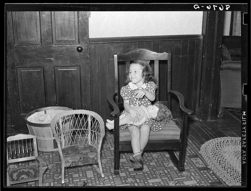 Farmer's daughter. Jefferson County, Kansas