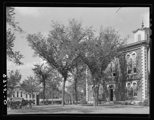 County courthouse. Oskaloosa, Kansas