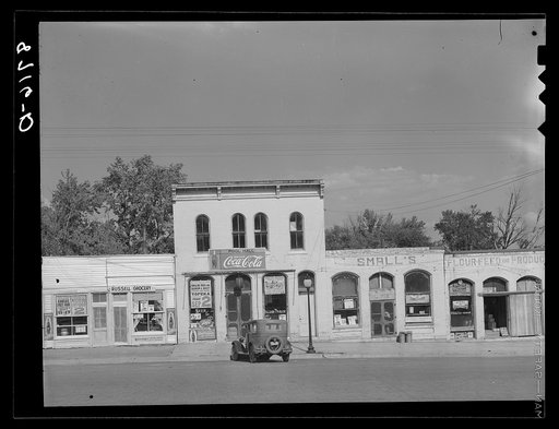 Main street. Oskaloosa, Kansas