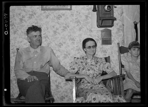 John Holton and wife, Kansas farmers