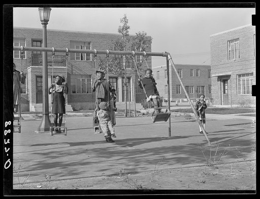 PWA (Public Works Administration) housing projects for Negroes. Omaha, Nebraska