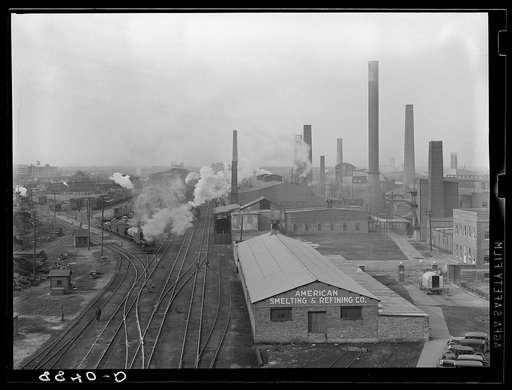 Largest smelting furnace in the world. Omaha, Nebraska