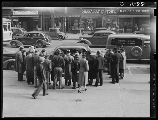Necktie salesman. Omaha, Nebraska