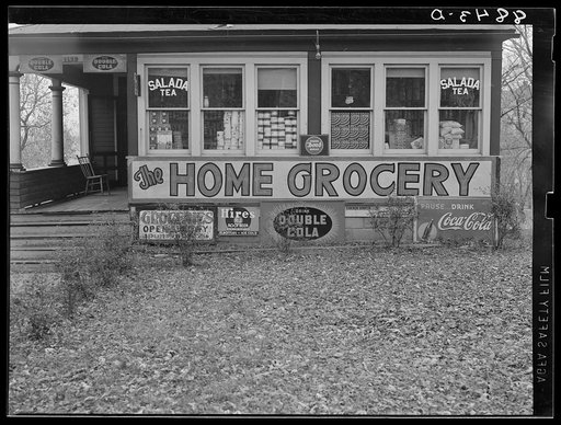 Home turned into grocery store. Omaha, Nebraska