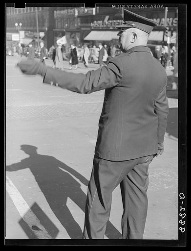 Traffic director. Omaha, Nebraska