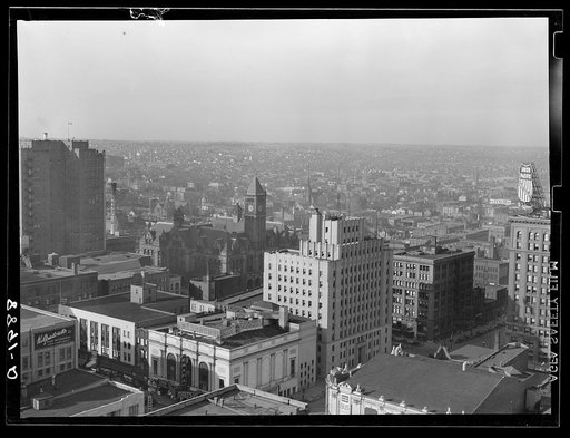 Omaha, Nebraska, looking north