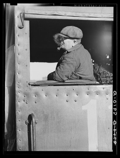 Railroad engineer. Omaha, Nebraska