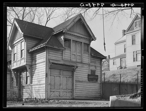 Old livery stable. Omaha, Nebraska