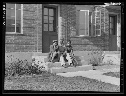 PWA (Public Works Administration) housing project for Negroes. Omaha, Nebraska