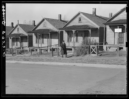 Homes in the packinghouse district. South Omaha, Nebraska