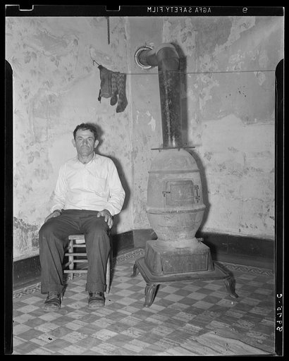Coal miner during May 1939 strike. Kempton, West Virginia