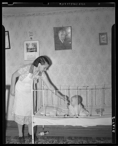 Mother and child. Kempton, West Virginia