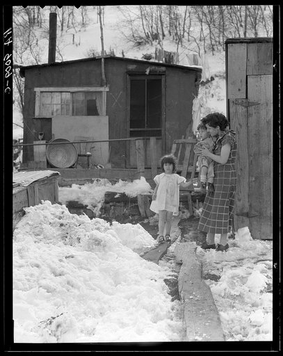 Home and family of a Utah coal miner. Consumers, near Price, Utah