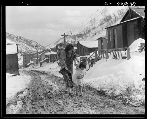 Main street, Utah coal town. Consumers, near Price, Utah