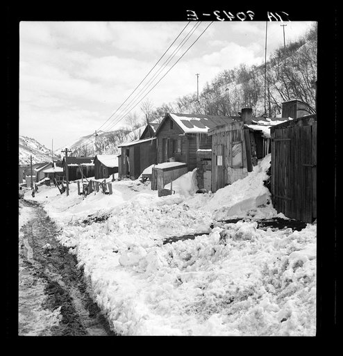 Consumers, near Price, Utah. Company housing. Rent approximately eight dollars monthly in Utah coal town