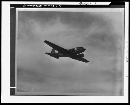 Aerial view of a plane