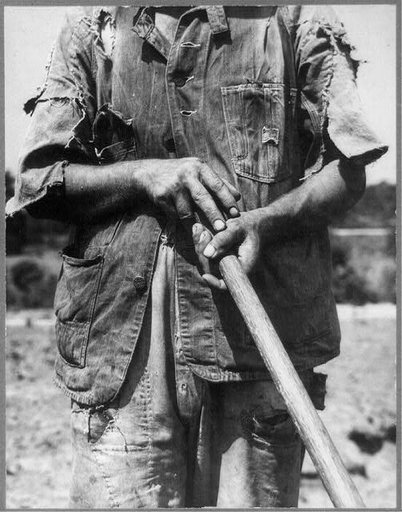 Hoe culture. Alabama tenant farmer near Anniston
