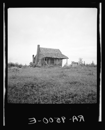 Many cabins of this type are found on the Mississippi Delta