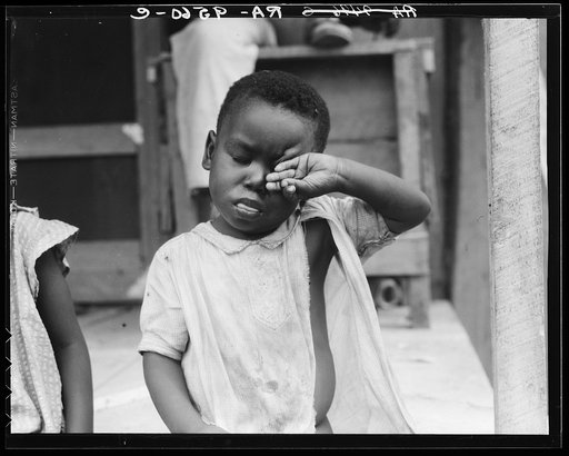 Negro child. Hill House, Mississippi