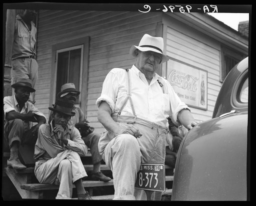 Plantation overseer. Mississippi Delta, near Clarksdale, Mississippi