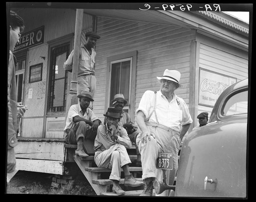 Plantation owner. Mississippi Delta, near Clarksdale, Mississippi