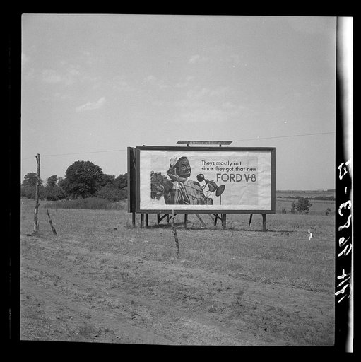 Billboard sign. Southern California, near Los Angeles