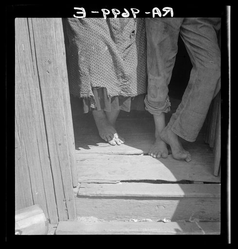 People living in miserable poverty. Elm Grove, Oklahoma County, Oklahoma