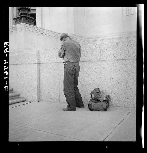 Itinerant worker. Fort Worth, Texas