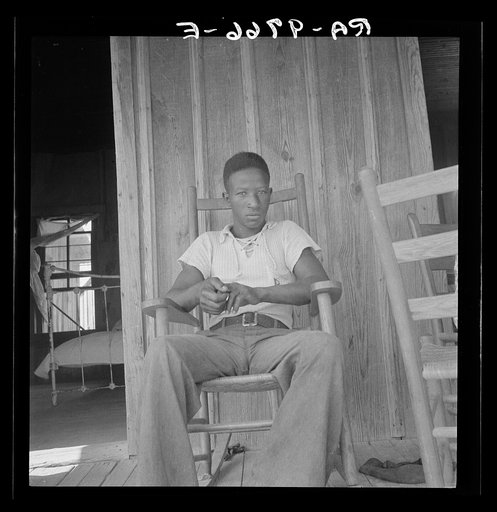 Son of an illiterate sharecropper. He wants a high school education. Near Earle, Arkansas