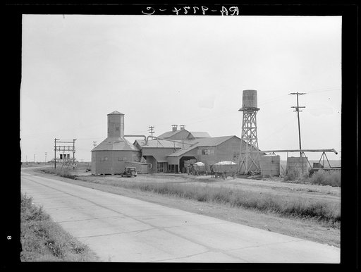 Cotton gin. Robstown, Texas