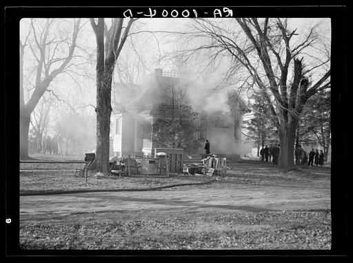 A fire in a residence in Aledo, Illinois