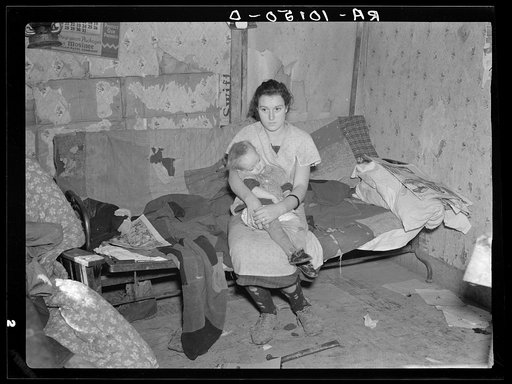 Daughters of John Scott, hired man near Ringgold County, Iowa