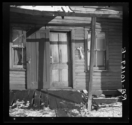 Death in family. A house in Seneca, Illinois