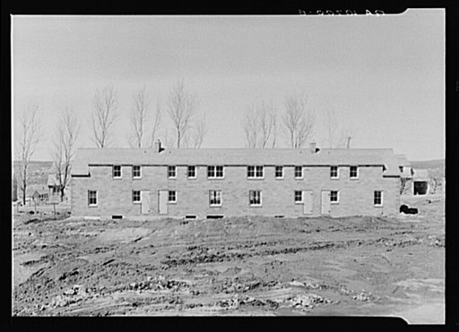 Type "F" house. Ironwood Homesteads, Michigan