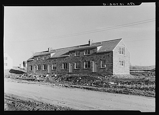 Type "F" house. Ironwood Homesteads, Michigan