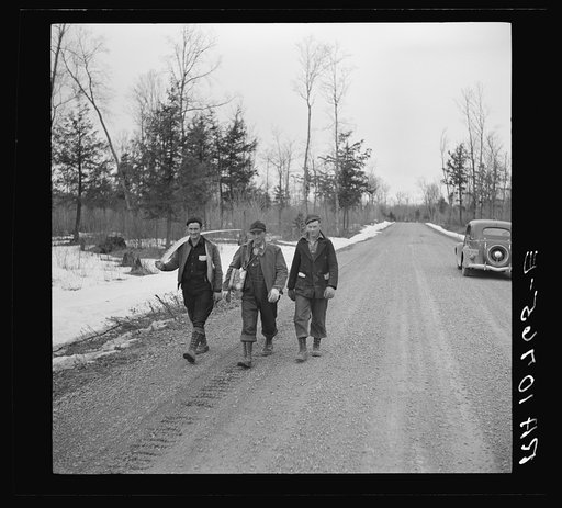 Lumberjacks. Forest County, Wisconsin