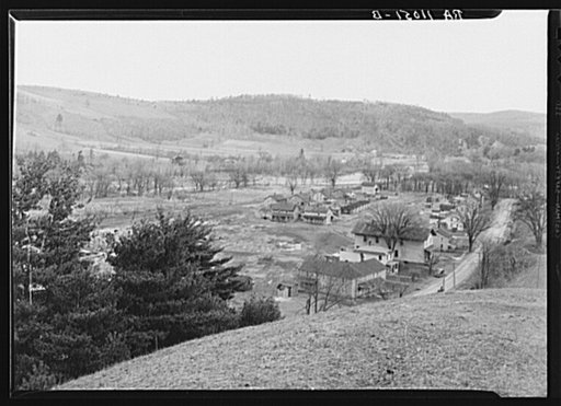 Ghost town once supported by tannery near Canton, Pennsylvania