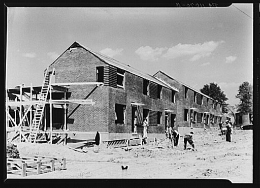 Houses in block D. Greenbelt, Maryland