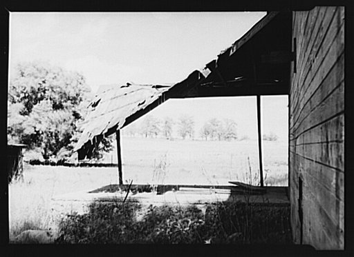Abandoned farmhouse on poor land, now owned by Resettlement Administration. Allegan County, Michigan
