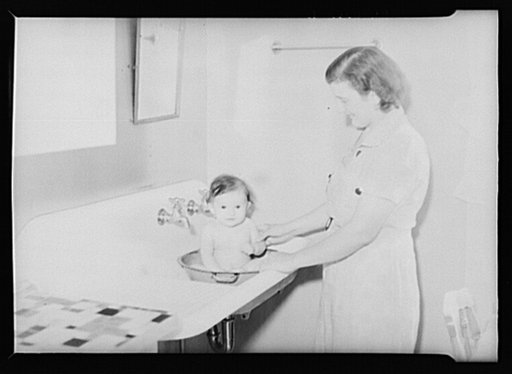 Granger, Iowa. First baby born on Granger Homesteads